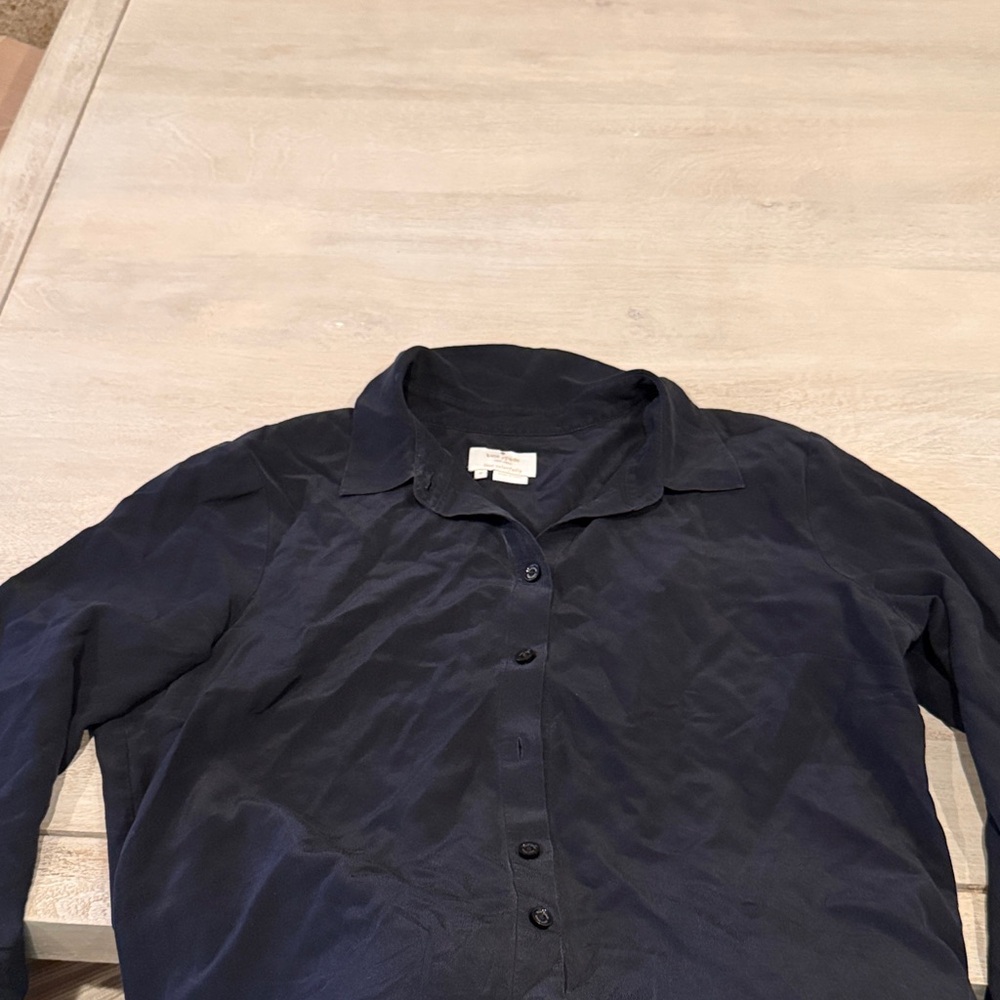 kate spade Women's black Button-Up Blouse